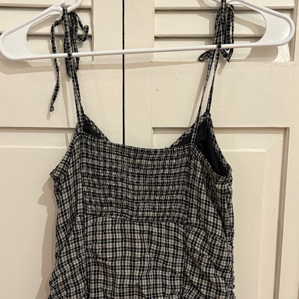 Black and White Plaid Dress Holister Dress - Picture 11 of 12